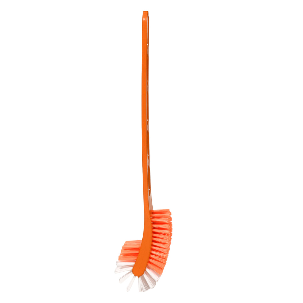 Kleanup Smart Toilet Brush – Long Ergonomic Handle, Dual-Action Bristles for Indian & Western Toilets