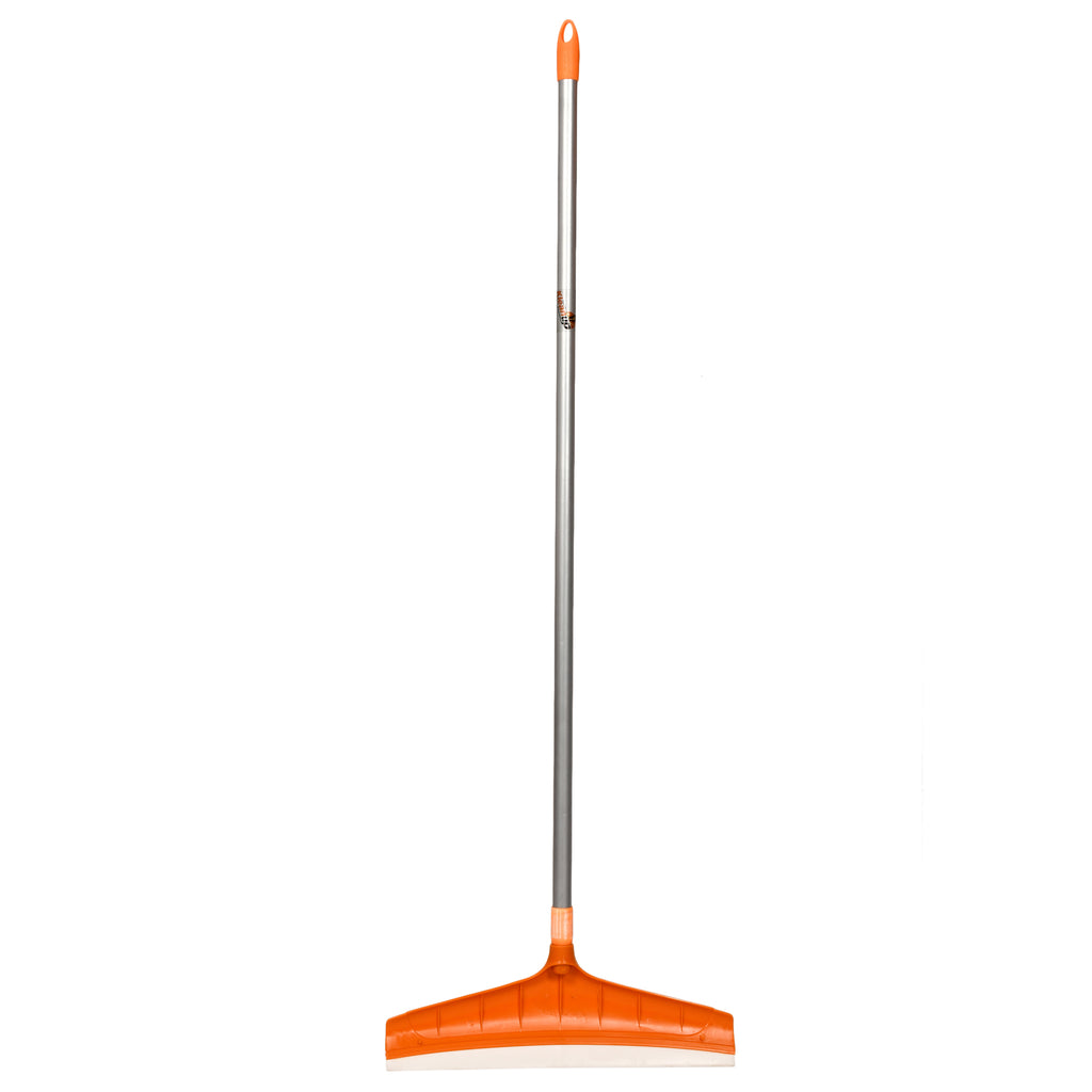 Pranay's Kleanup CU-106 Floor Wiper – Long Handle Floor Squeegee with Foam Blade for Streak-Free Floors | Bathroom, Balcony & Home Floor Cleaning